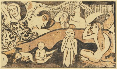 Buďte zamilované a budete šťastné (Soyez amoureuses, vous serez heureuses) od Paul Gauguin