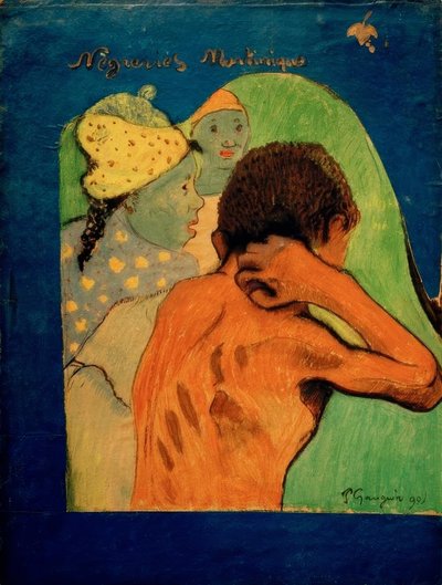 Černý Martinik od Paul Gauguin