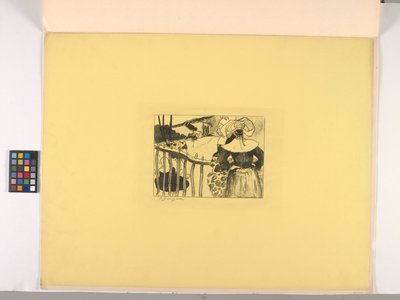 Breton ženy U Plotu od Paul Gauguin