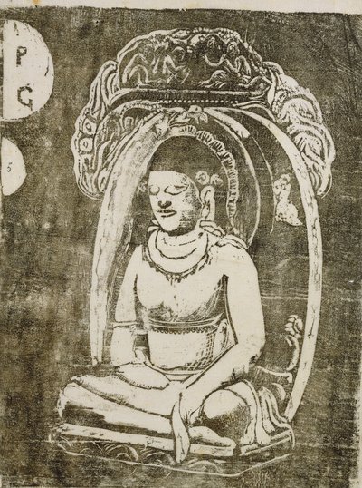 Buddha; Bouddha, 1895-1903 od Paul Gauguin