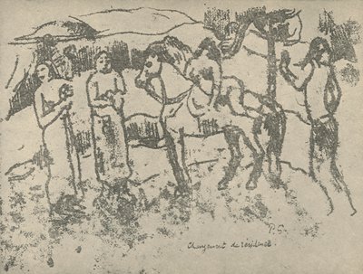 Změna bydliště, 1936 od Paul Gauguin