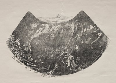 Dramata moře od Paul Gauguin