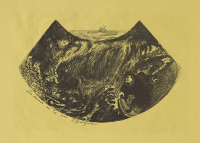 Dramata moře: Sestup do Maelstromu, 1889 od Paul Gauguin