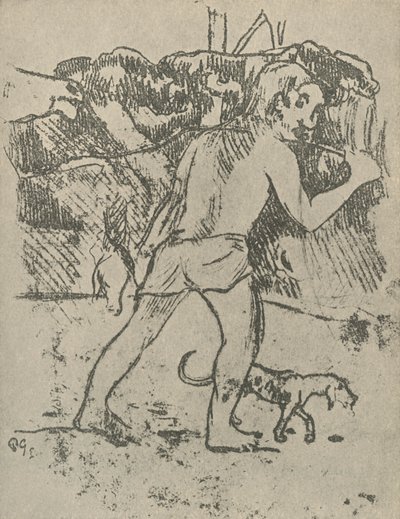 Kresba, 1936 od Paul Gauguin