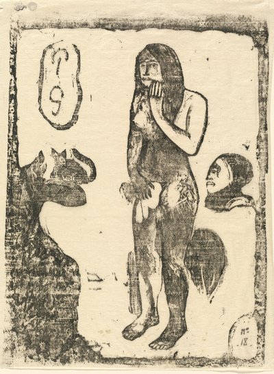Eve, v roce 1895 nebo později. od Paul Gauguin