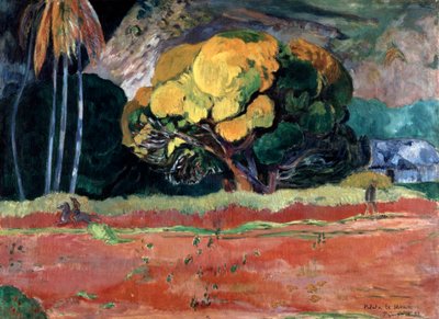 Fatata Te Moua Na úpatí hory, 1892. od Paul Gauguin
