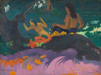 U moře od Paul Gauguin
