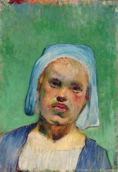 Hlava Bretonce od Paul Gauguin