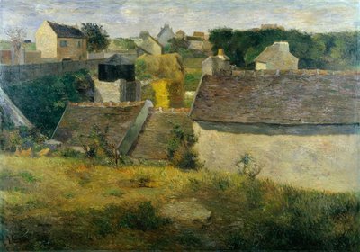 Domy ve Vaugirard Les Maisons de Vaugiraud, 1880. od Paul Gauguin