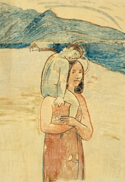 Zdravím tě Maria, kolem roku 1894 (litho) od Paul Gauguin