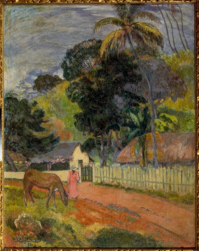 krajina od Paul Gauguin