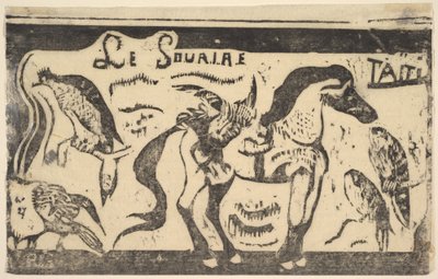 The Smile, Tahiti Smile, Tahiti, prosinec 1899. od Paul Gauguin