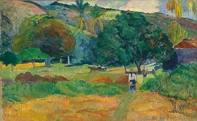Údolí, 1892 od Paul Gauguin