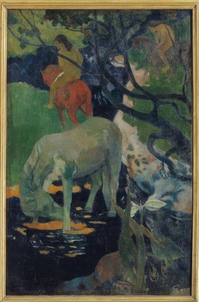 Bílý kůň od Paul Gauguin