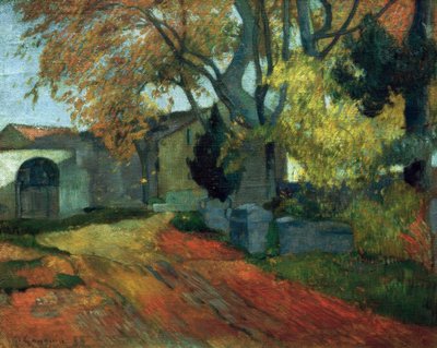 Les Alyscamps od Paul Gauguin