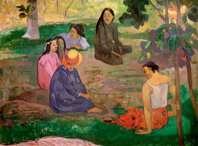 Slova konverzace, 1891 od Paul Gauguin