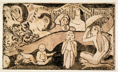 Miluj a budeš šťastný od Paul Gauguin