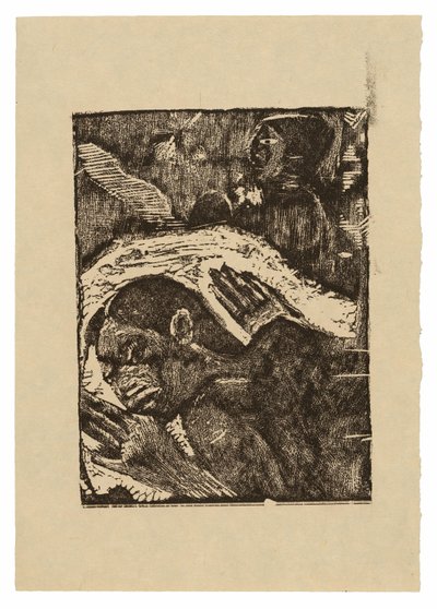 Manao tupapau (Myslí na ducha nebo Duch myslí na ni) od Paul Gauguin