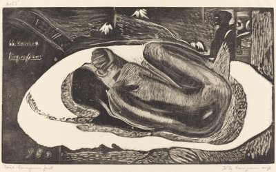 Manoa Tupapau (Straší ji duch) od Paul Gauguin
