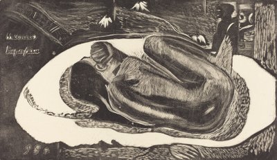 Manoa Tupapau Ona je pronásledována duchem, 18941895. od Paul Gauguin