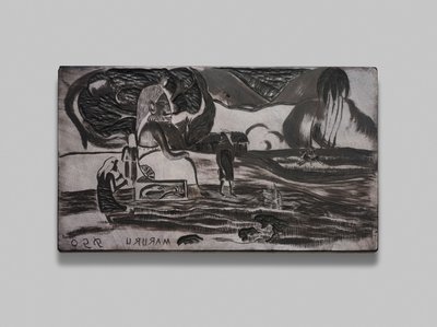 Maruru (dary vděčnosti), ze souboru Noa Noa od Paul Gauguin