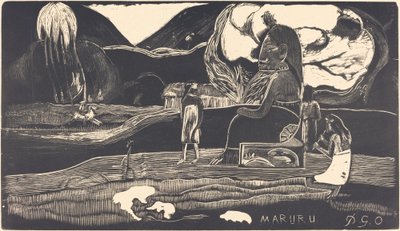 Maruru (děkuji) od Paul Gauguin