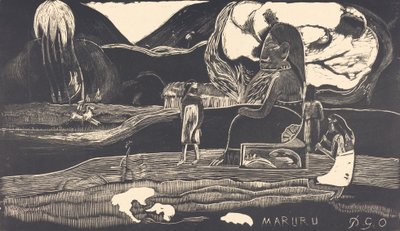 Maruru Děkuji. od Paul Gauguin