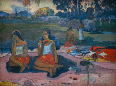 NAVE NAVE MOE (Sacred Spring: Sweet Dreams) od Paul Gauguin
