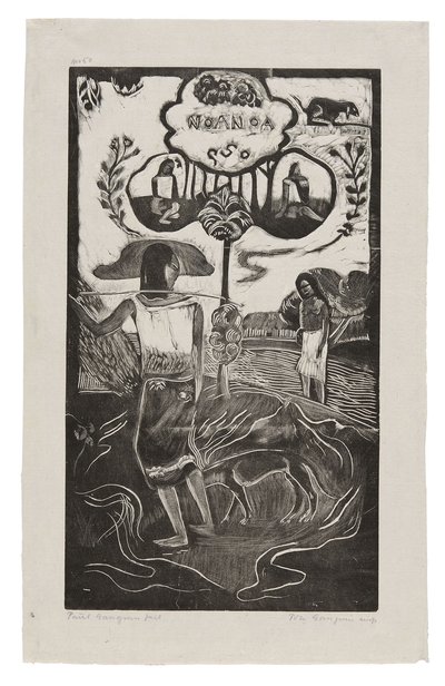Noa Noa (Voňavá), ze sady Noa Noa Suite od Paul Gauguin