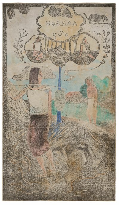 Noa Noa (Voňavá), ze sady Noa Noa Suite od Paul Gauguin