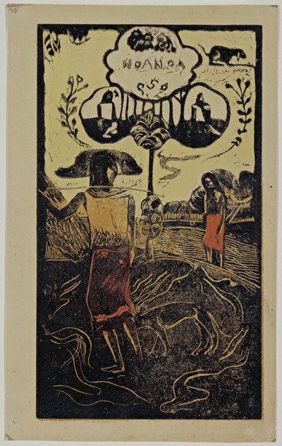 Vůně Noa Noa ze série Noa Noa, 1893-1894 od Paul Gauguin