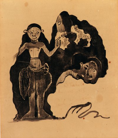 Tahiti, 1892-93 od Paul Gauguin
