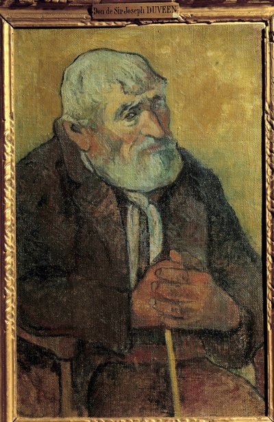 Starý muž s holí od Paula Gauguina (1848-1903) 1890 od Paul Gauguin
