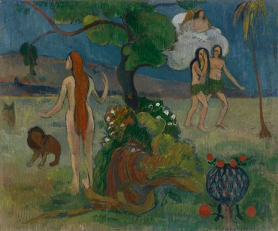 Ztracený ráj (?) od Paul Gauguin