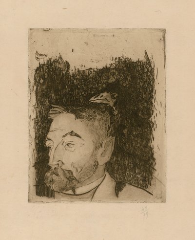 Portrét Stéphana Mallarmého od Paul Gauguin