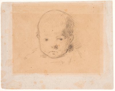 Porträt des Sohnes des Künstlers Clovis, geboren am 10. Mai 1879 od Paul Gauguin
