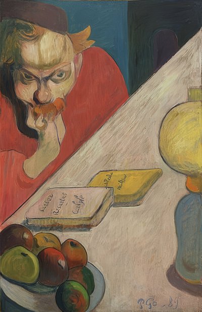 Portrét Jacoba Meyera de Haana. 1889 od Paul Gauguin