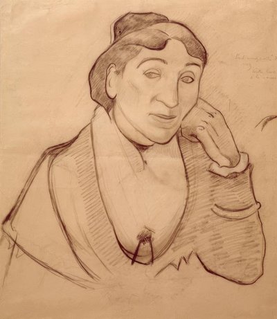 Portrét Arlesienne od Paul Gauguin