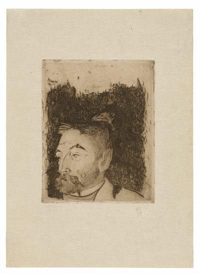 Portrét Stéphana Mallarmé od Paul Gauguin