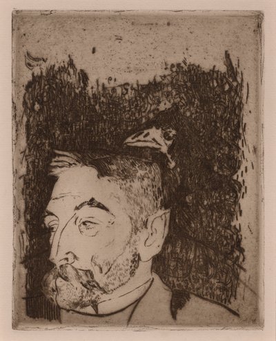 Portrét Sat? Fane Mallarm? od Paul Gauguin