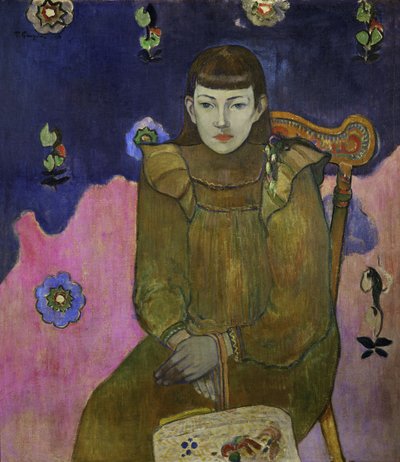 Portrét Vaiite Jeanne Goupil, 1896 od Paul Gauguin