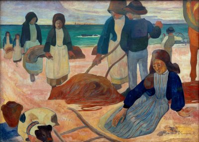 Ramasseuses de varech II (Breton Tangsammlerinnen II) od Paul Gauguin