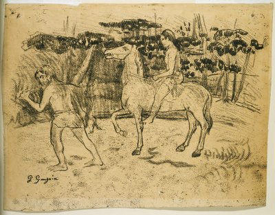 Rückkehr von der Jagd od Paul Gauguin