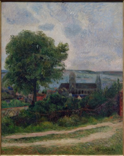 Rouen, Kirche Saint-Ouen od Paul Gauguin