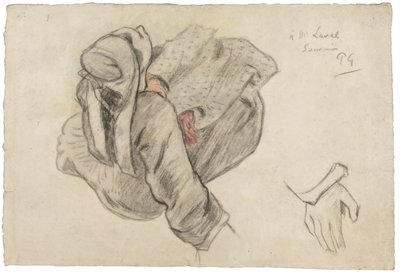 Sedící Bretonka, 1886 od Paul Gauguin