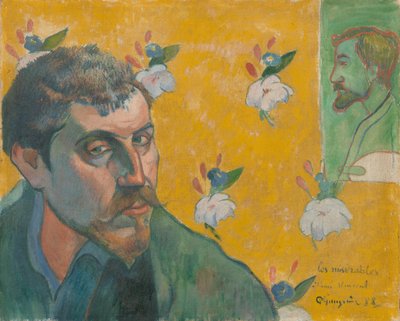 Autoportrét s portrétem Bernarda „Les Misérables“ od Paul Gauguin