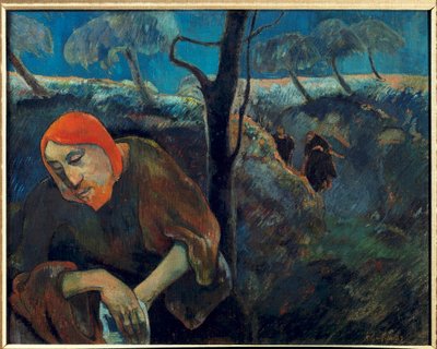 Autoportrét aneb „Kristus v Olivové zahradě“ Obraz od Paula Gauguina (1848-1903) 1889 Palm Beach. Norton Museum of Art od Paul Gauguin
