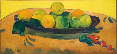 Zátiší s ovocem a paprikou; Zátiší s ovocem a paprikou, 1892 od Paul Gauguin