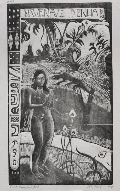 Tahitská série: Země rozkoší. od Paul Gauguin