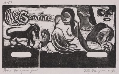 Tahitská série: Úsměv od Paul Gauguin